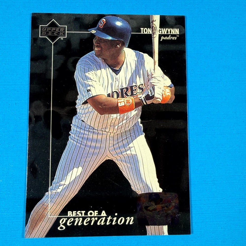 1996 Upper Deck #377 Tony Gwynn San Diego Padres